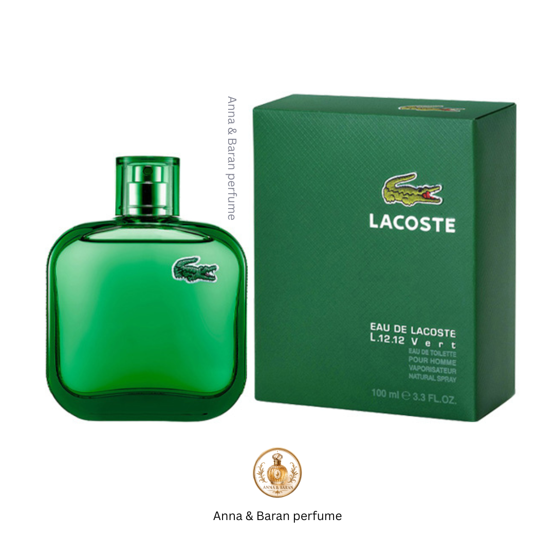 عطر لاکوست سبز 100 میل دکانت اورجینال