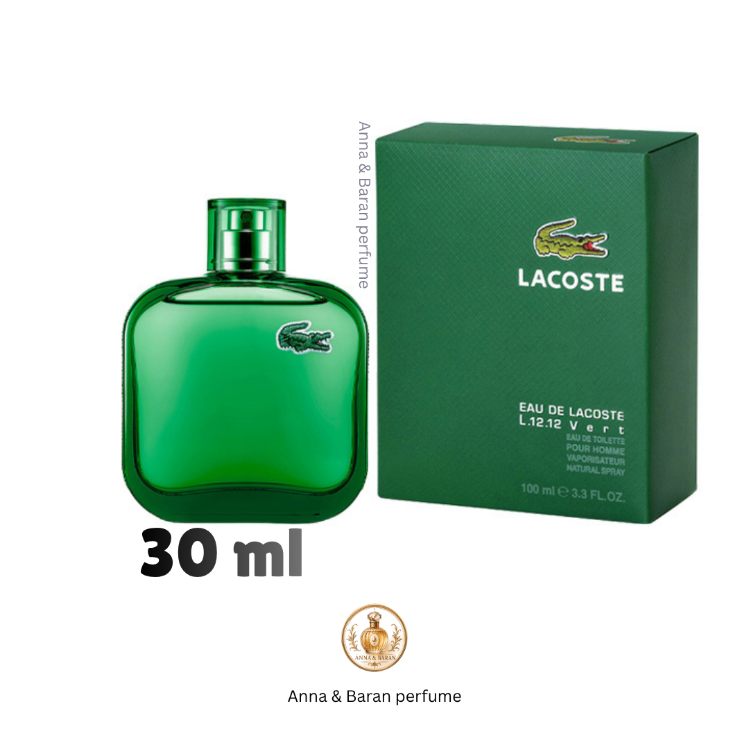 عطر لاکوست سبز 30 میل دکانت اورجینال