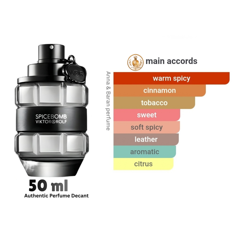عطر اسپایس بمب ویکتور اند رولف 50 میل دکانت اورجینال