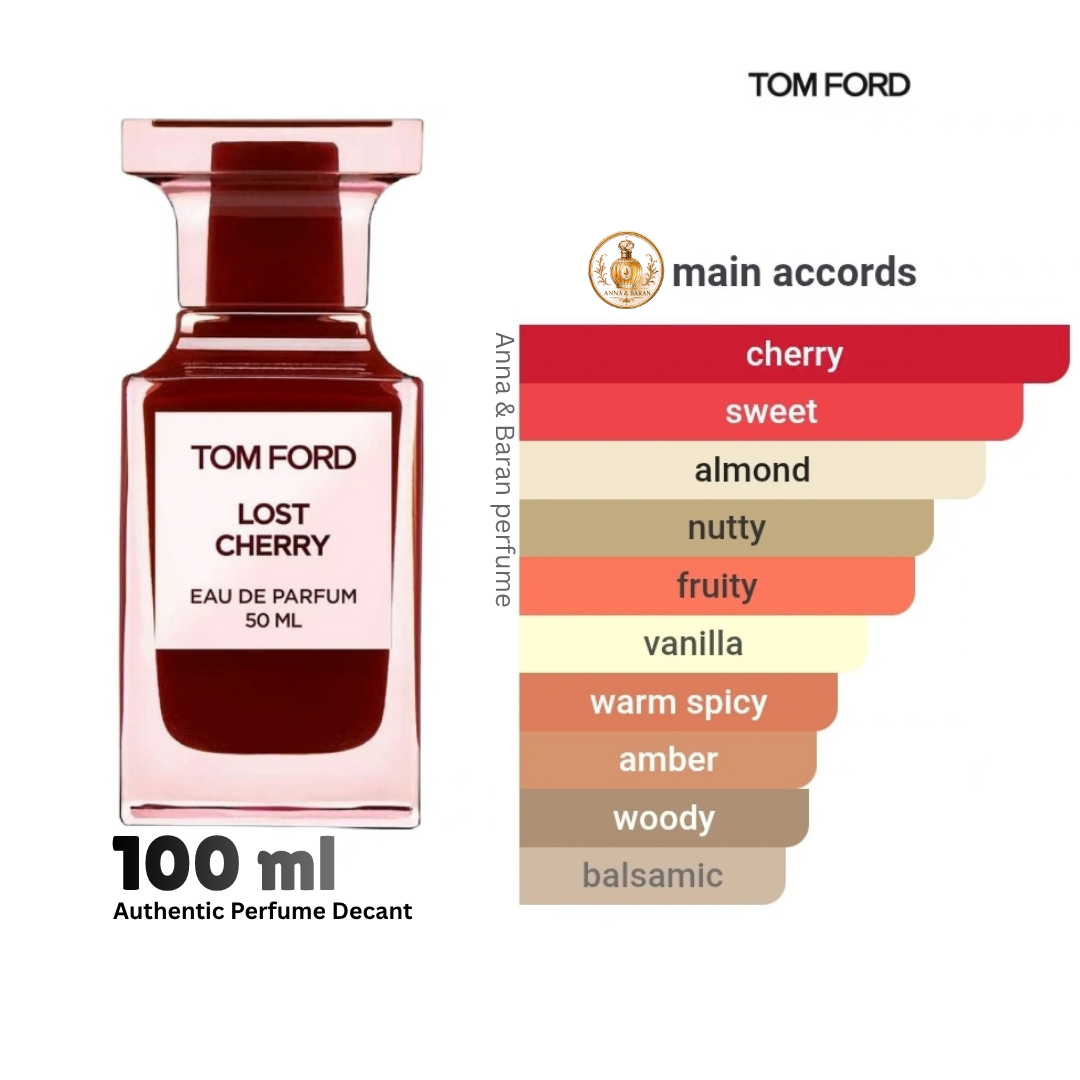 عطر لاست چری تام فورد 100 میل دکانت اورجینال